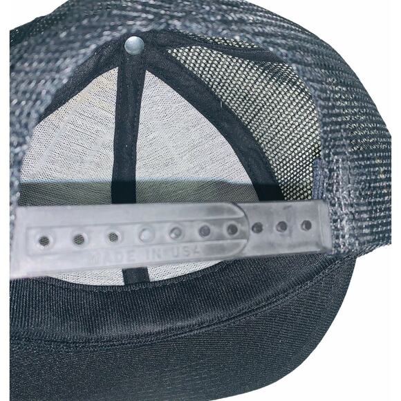 Vtg A & T Well Service Mesh Snapback Gold Scrambled Eggs Hat Cap Made in USA EUC - Picture 9 of 10